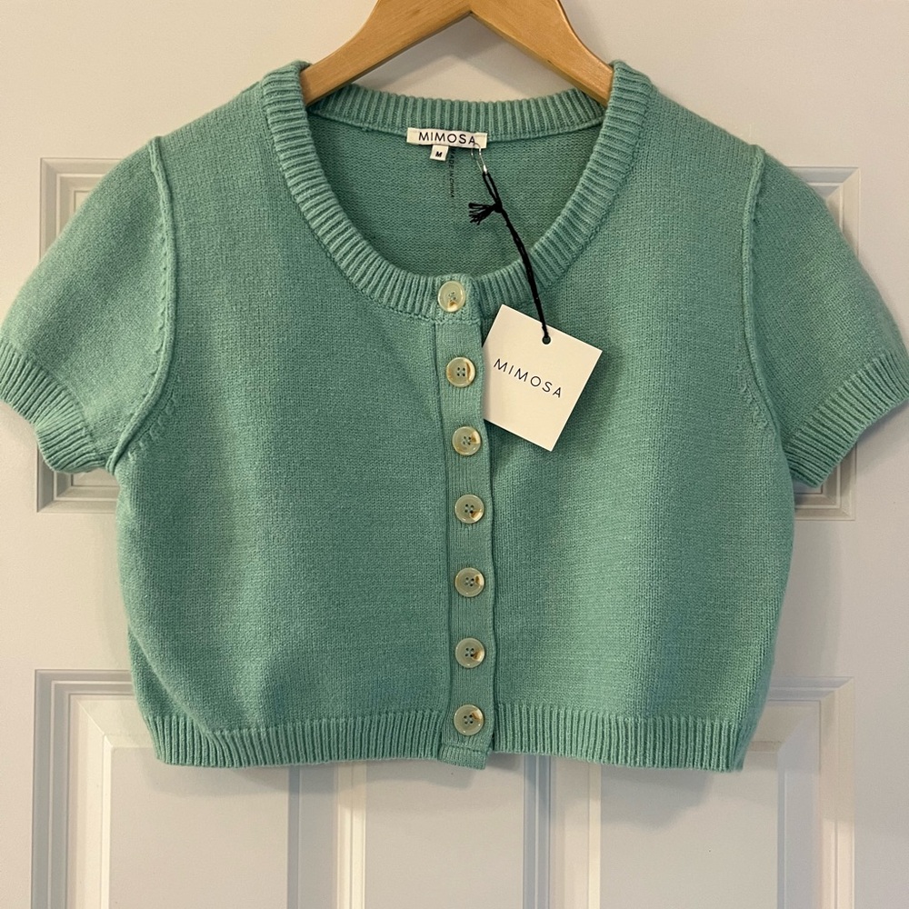 Soft crop sweater